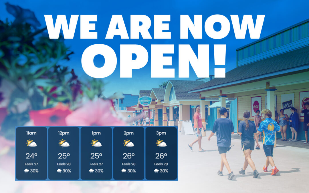 Park is open to the public started June 4th with amazing weather a-head!
